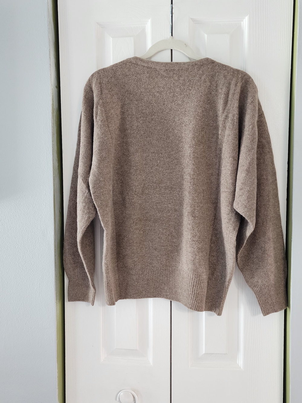 Vintage Luciano Soprani Wool Blend Geometric Sweater Made in Italy Size 42 - Picture 5 of 14